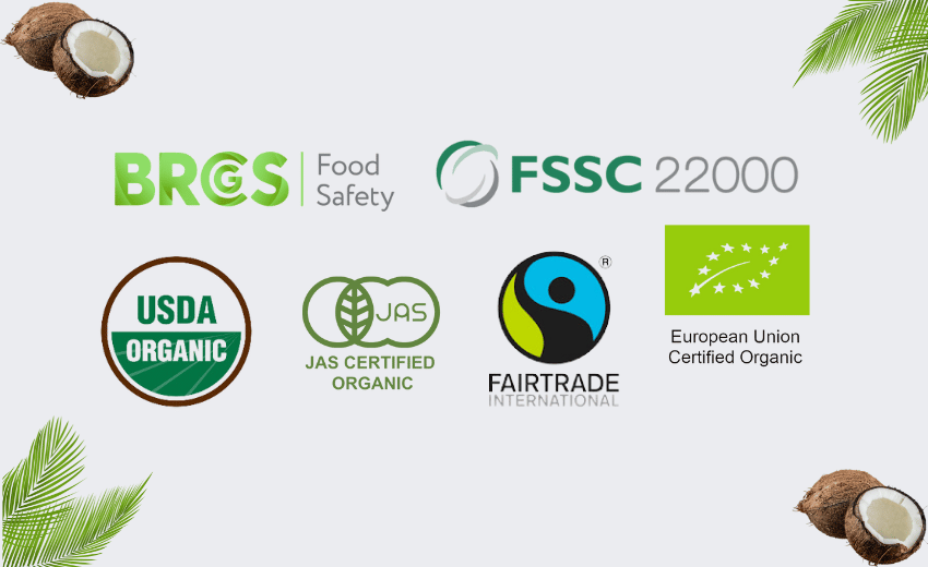Coco Organic Standard Certifications